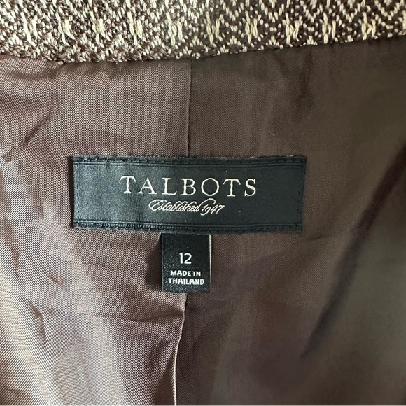 Talbots brown women’s blazer - Picture 5 of 10